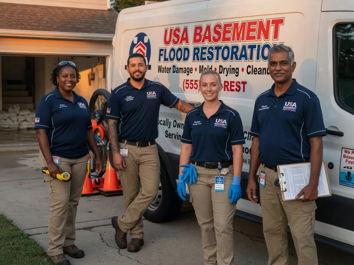 Basement Flood Cleanup company in Sunflower, MS